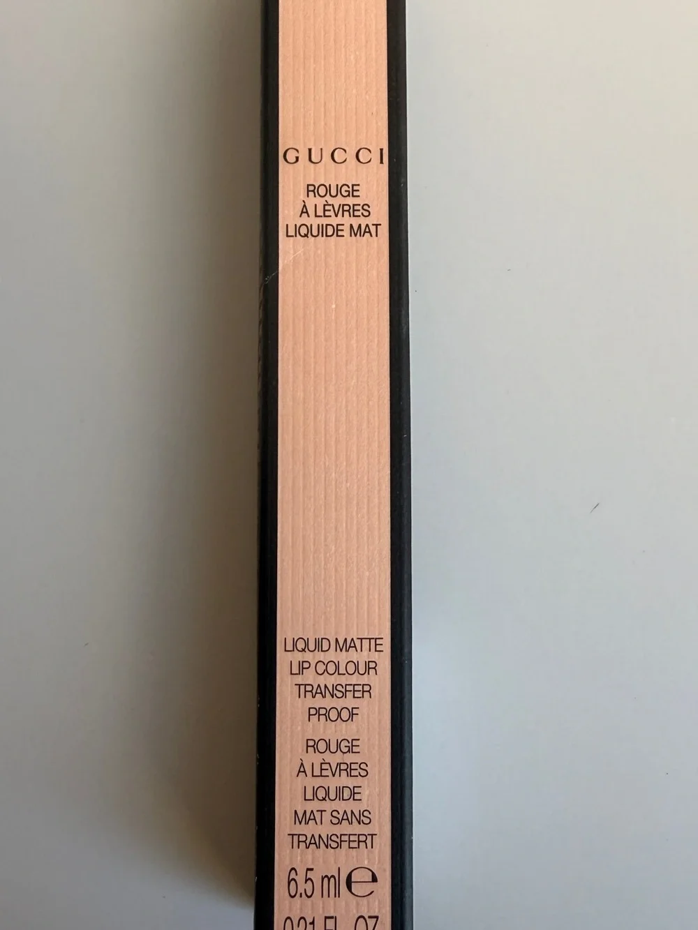 NEW Gucci Rouge à Lèvres Liquide Mat Lipstick 25 Goldie Red Transfer Proof